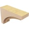 Ekena Millwork 3"W x 9"D x 6"H Classic Rivera Rough Cedar Woodgrain TimberThane Corbel, Primed Tan CORUR03X09X06RIVRCPR - alternate 6